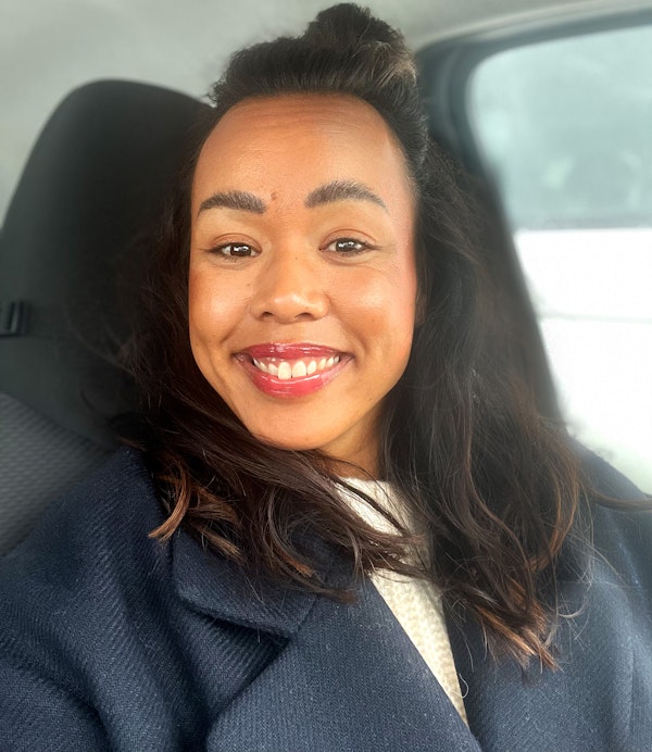 En bild på Caroline, vår nya konsultchef