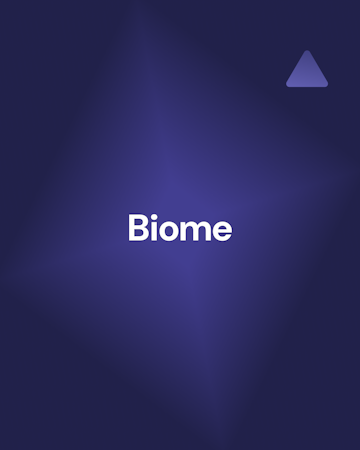 Bild med text Biome