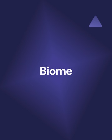 Bild med text Biome