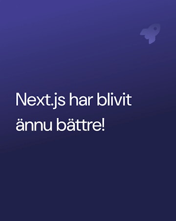 Blå bakgrund Next.js