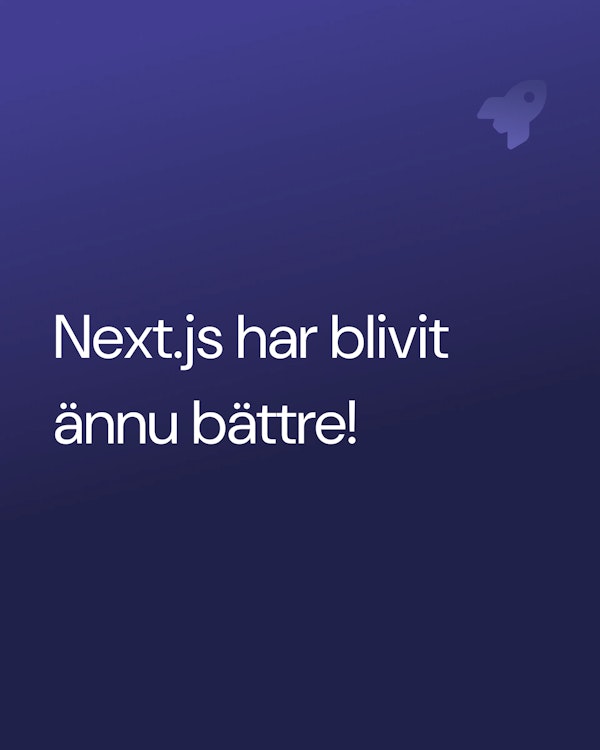 Blå bakgrund Next.js