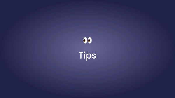 tips inom frontend