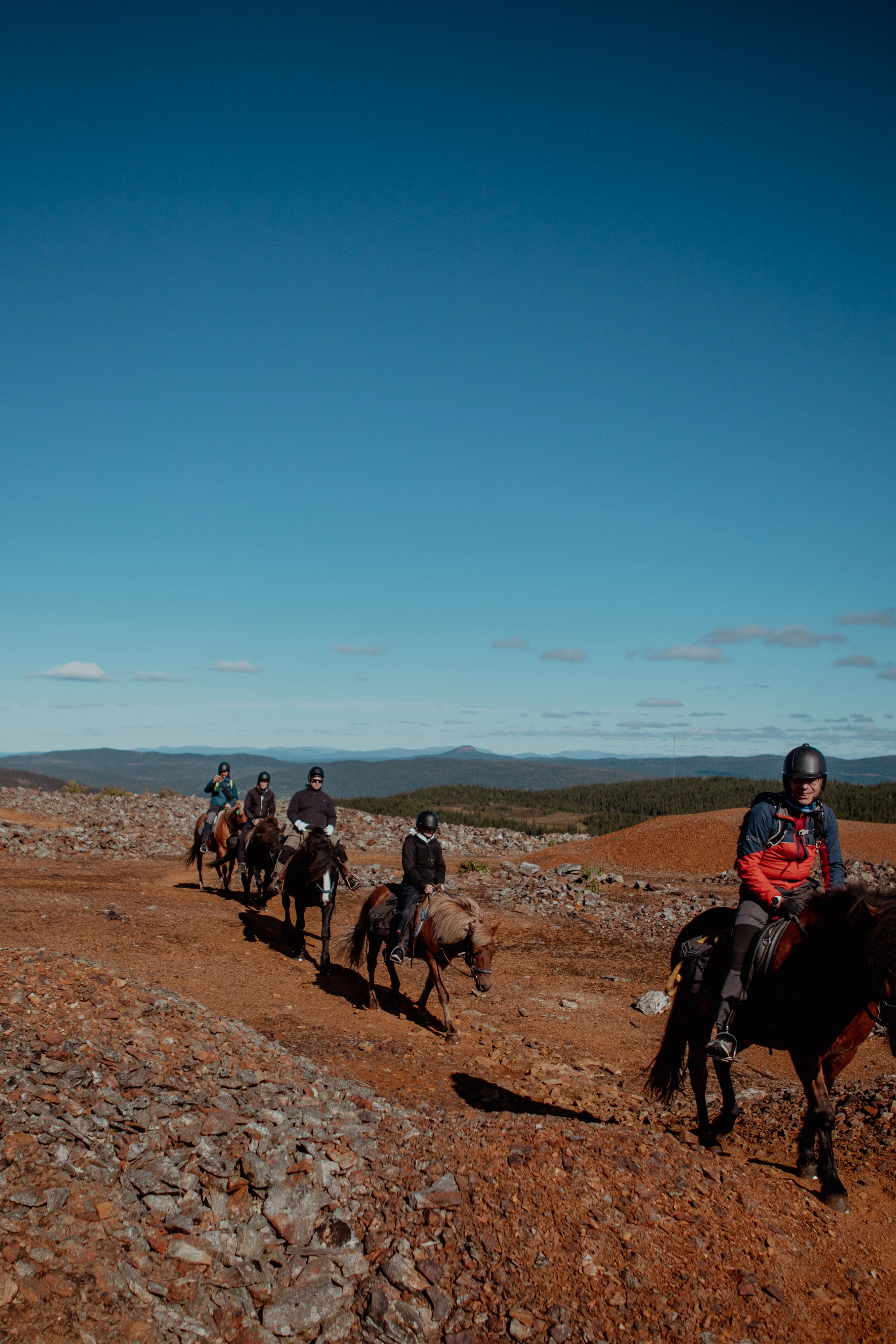 4 frontendutvecklare och 1 designer rider i Åre