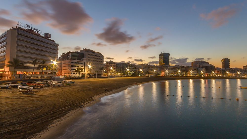 foto de playa de las canteras