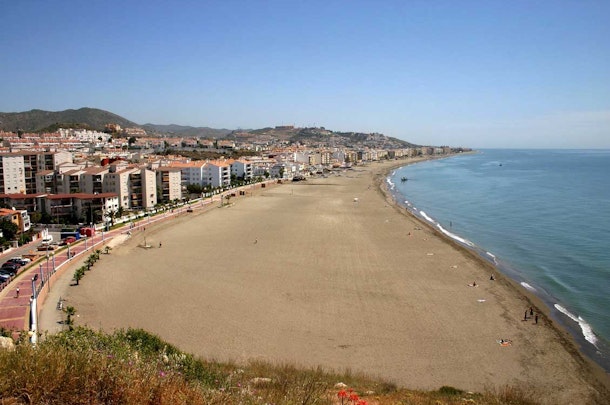 Foto de la playa del rincón de la victoria