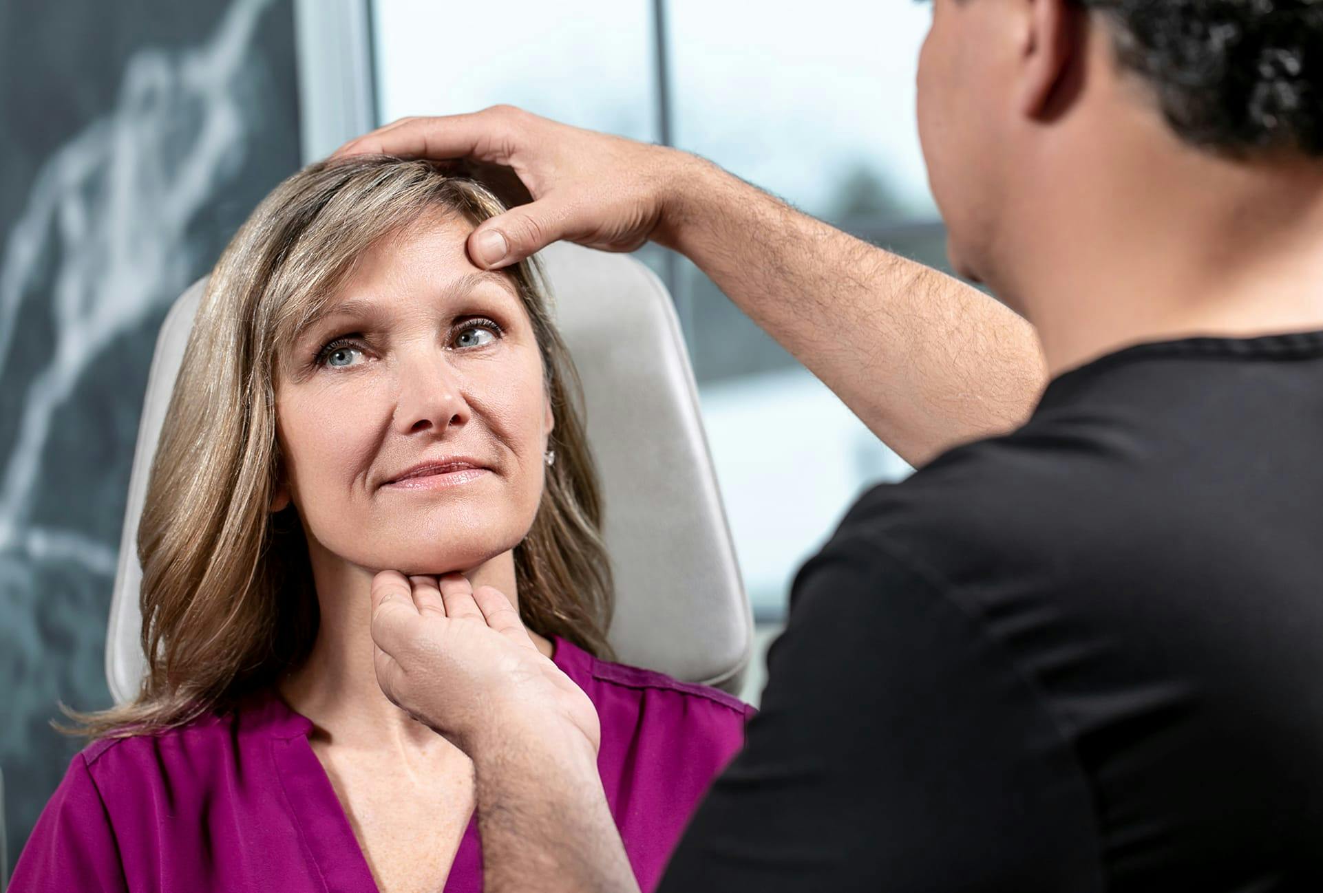 Woman having a consultation at CVLC