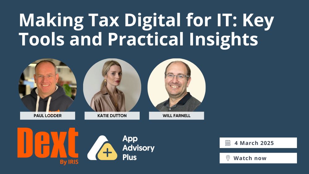 Paul Lodder Making Tax Digital for IT: Key Tools and Practical Insights · Resource ...