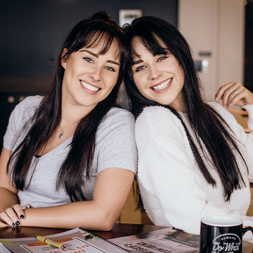 Brittani Wyrick and Megan Wyrick