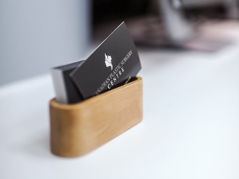 Canadian Plastic Surgery Centre Business Cards