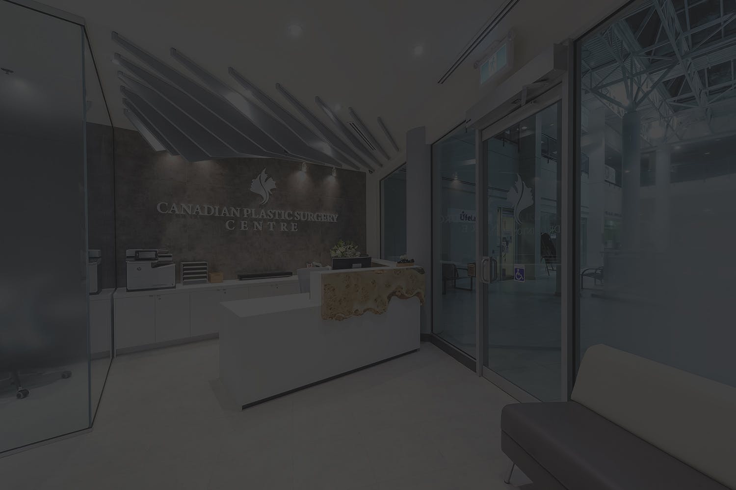 A photo showing Canadian Plastic Surgery Centre's entrance area