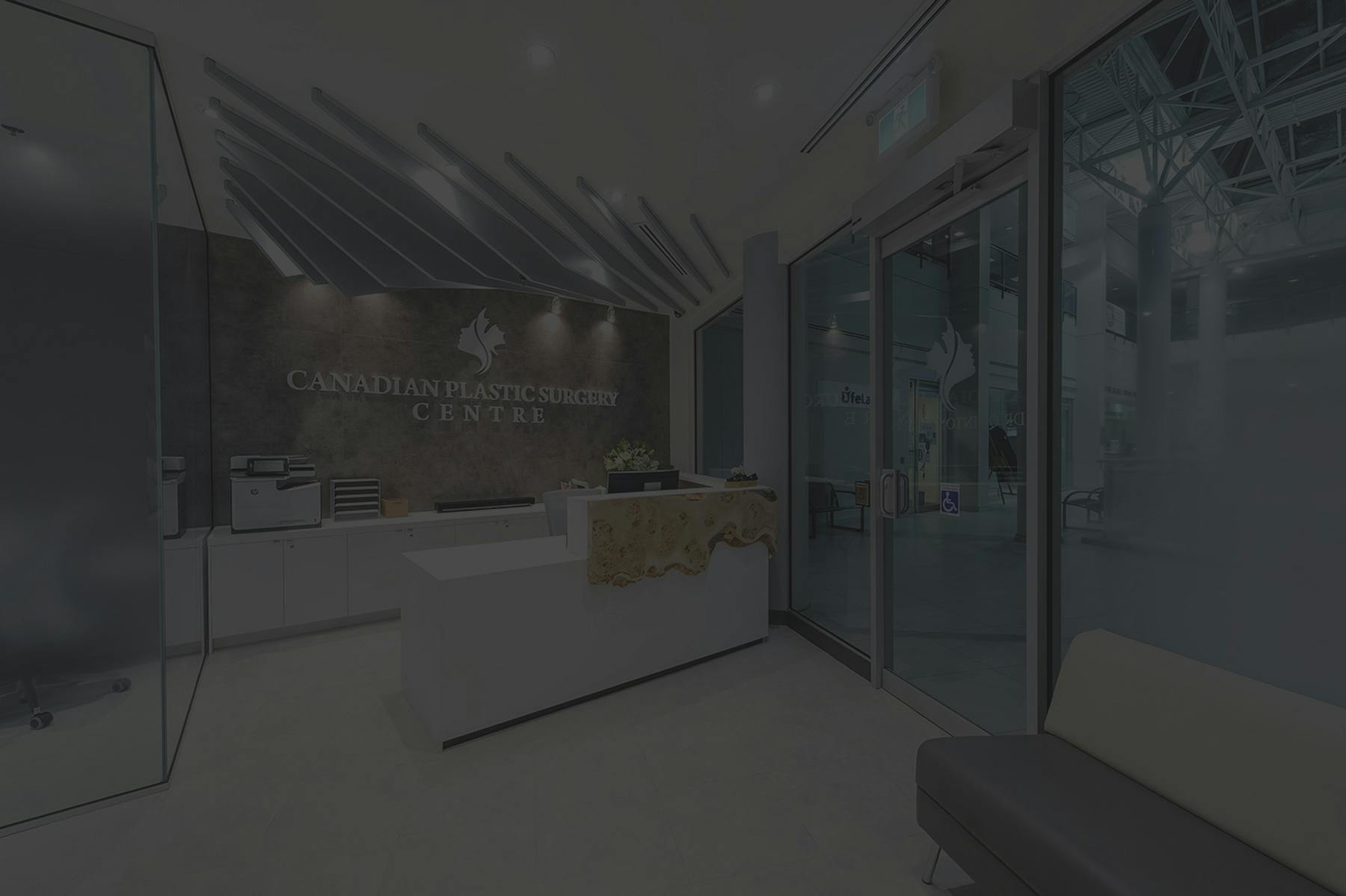A photo showing Canadian Plastic Surgery Centre's entrance area
