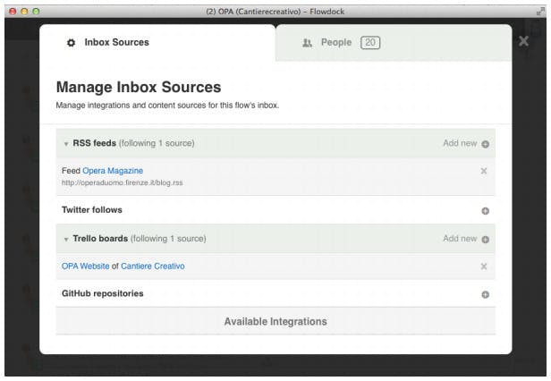 flowdock inbox source