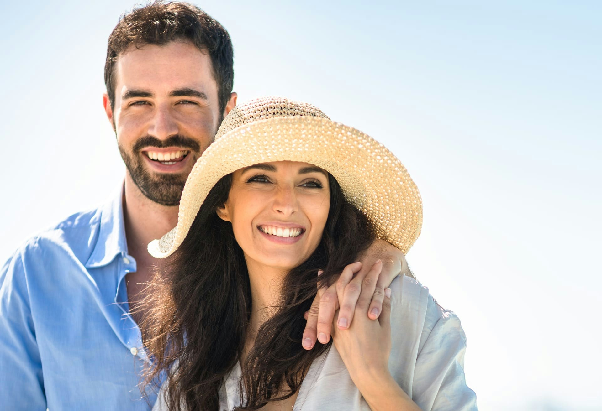 Couple Posing Together