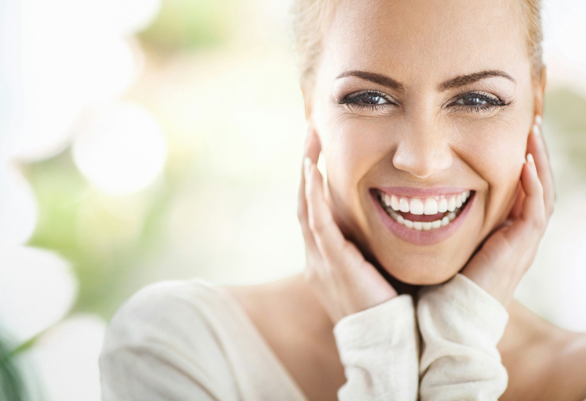Woman Smiling