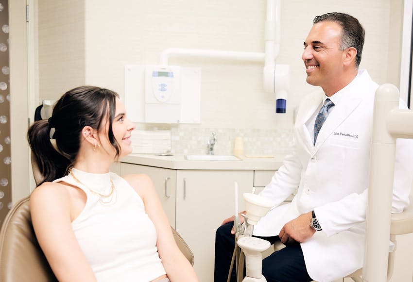 Dr. Vartanian with Patient