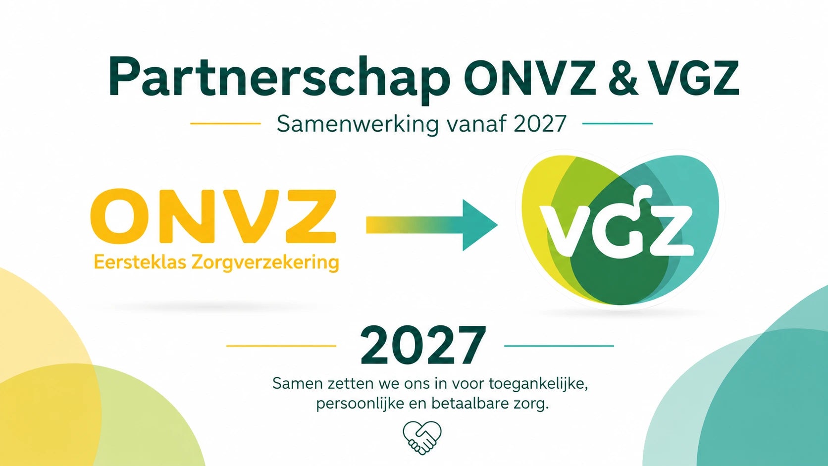 Partnerschap ONVZ met VGZ