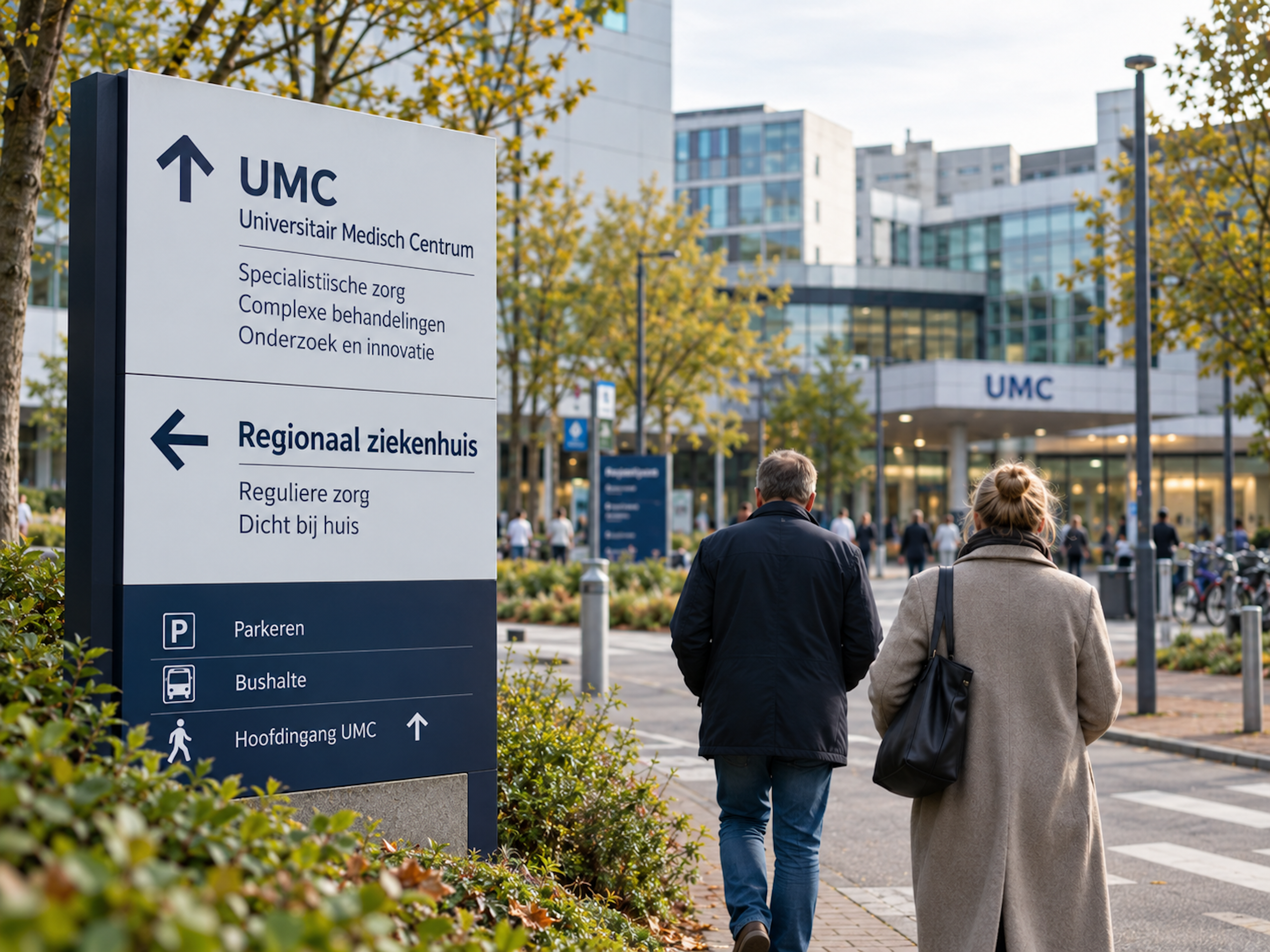 Regionale ziekenhuizen en UMC
