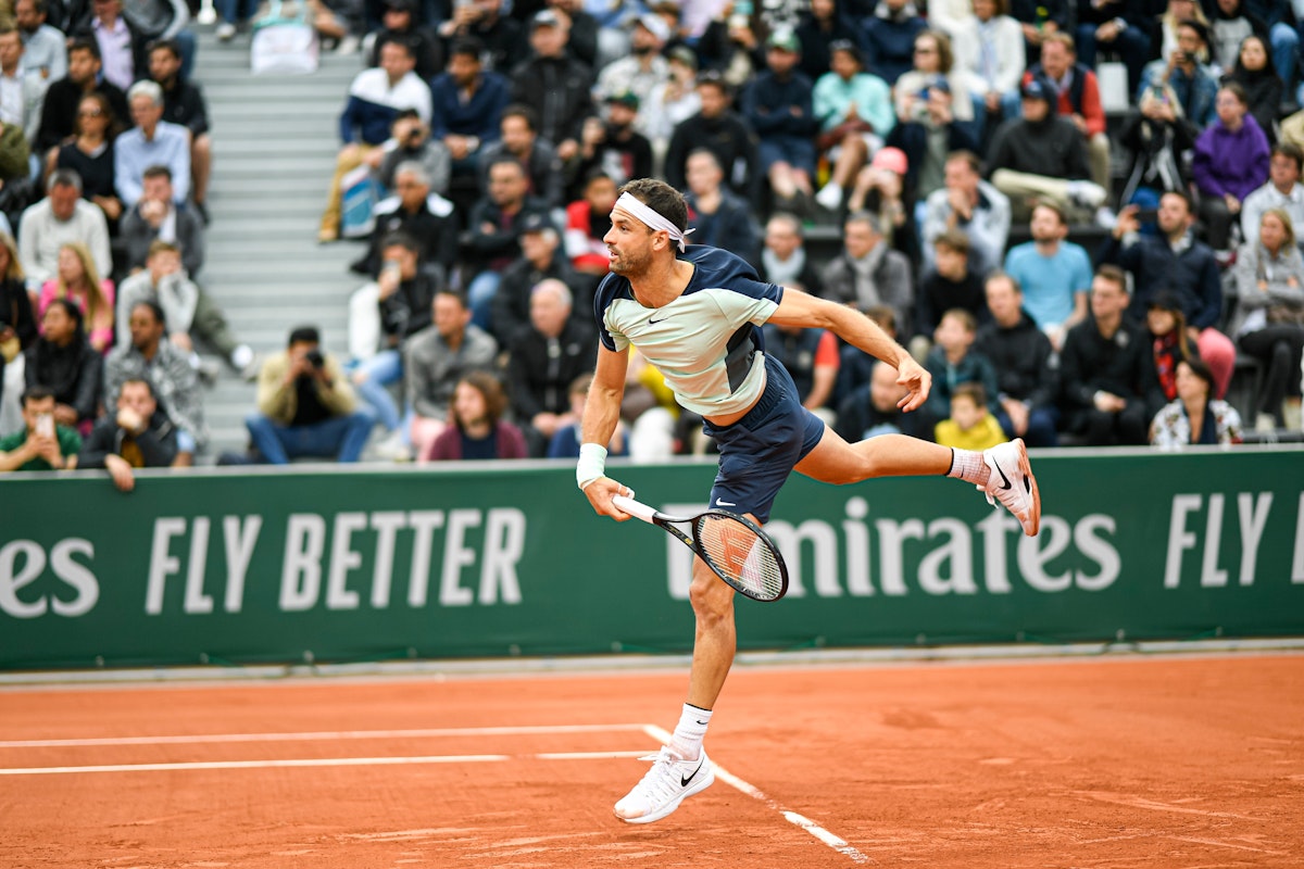 Why tennis players don’t just hit 2 first serves & what happened to Dimitrov on Monday