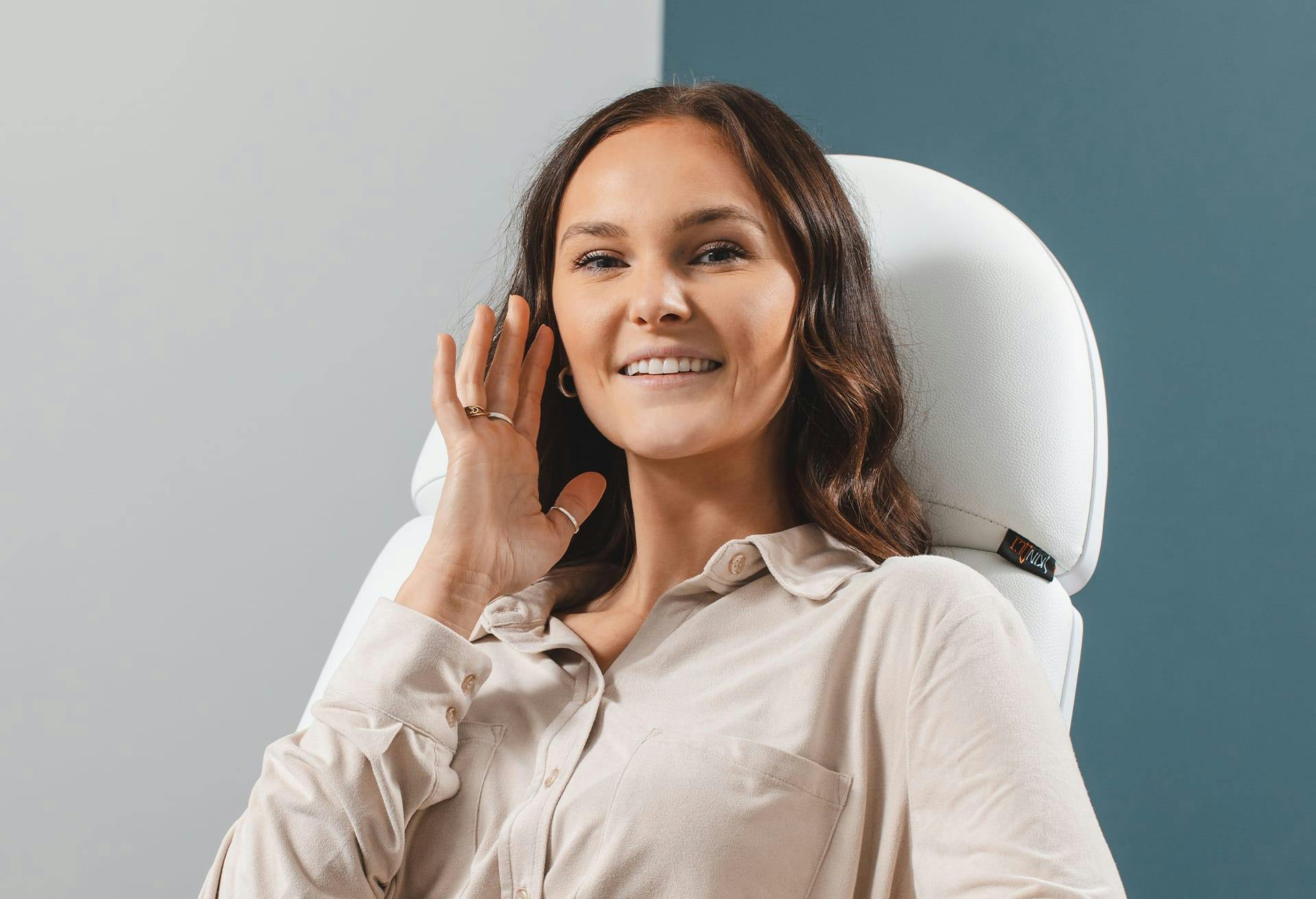 Woman in Procedure Chair