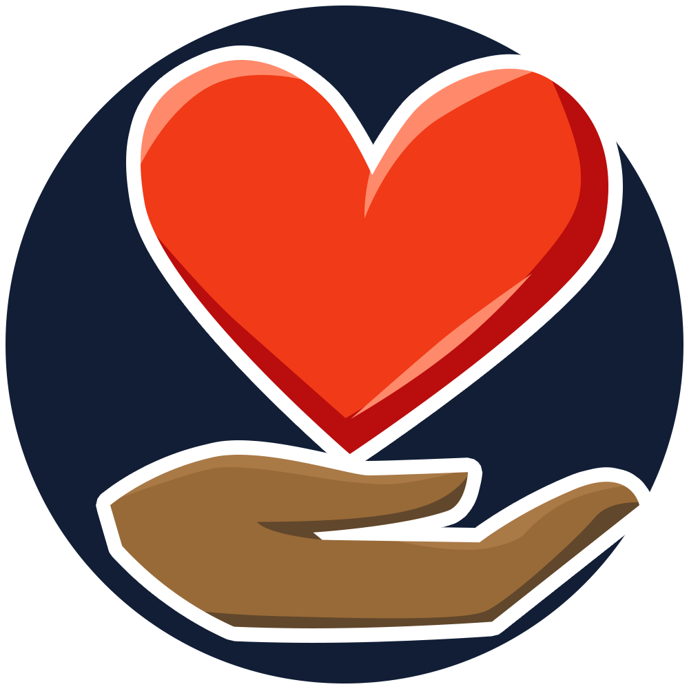 hands with a heart