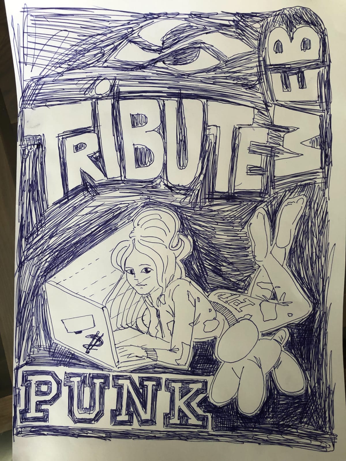 Excerpt from the PUNK zine