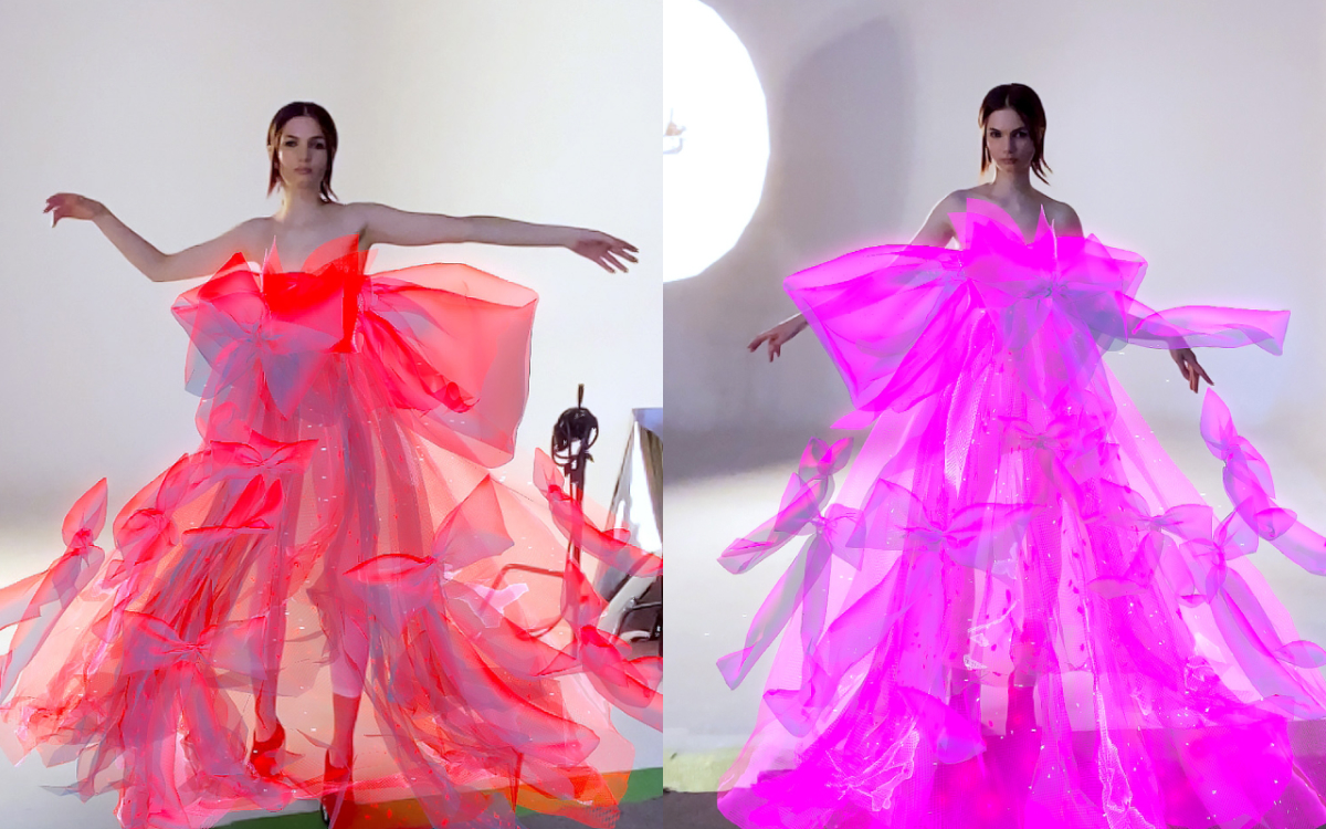 Augmented reality in Herrera X Tribute iOS mobile app