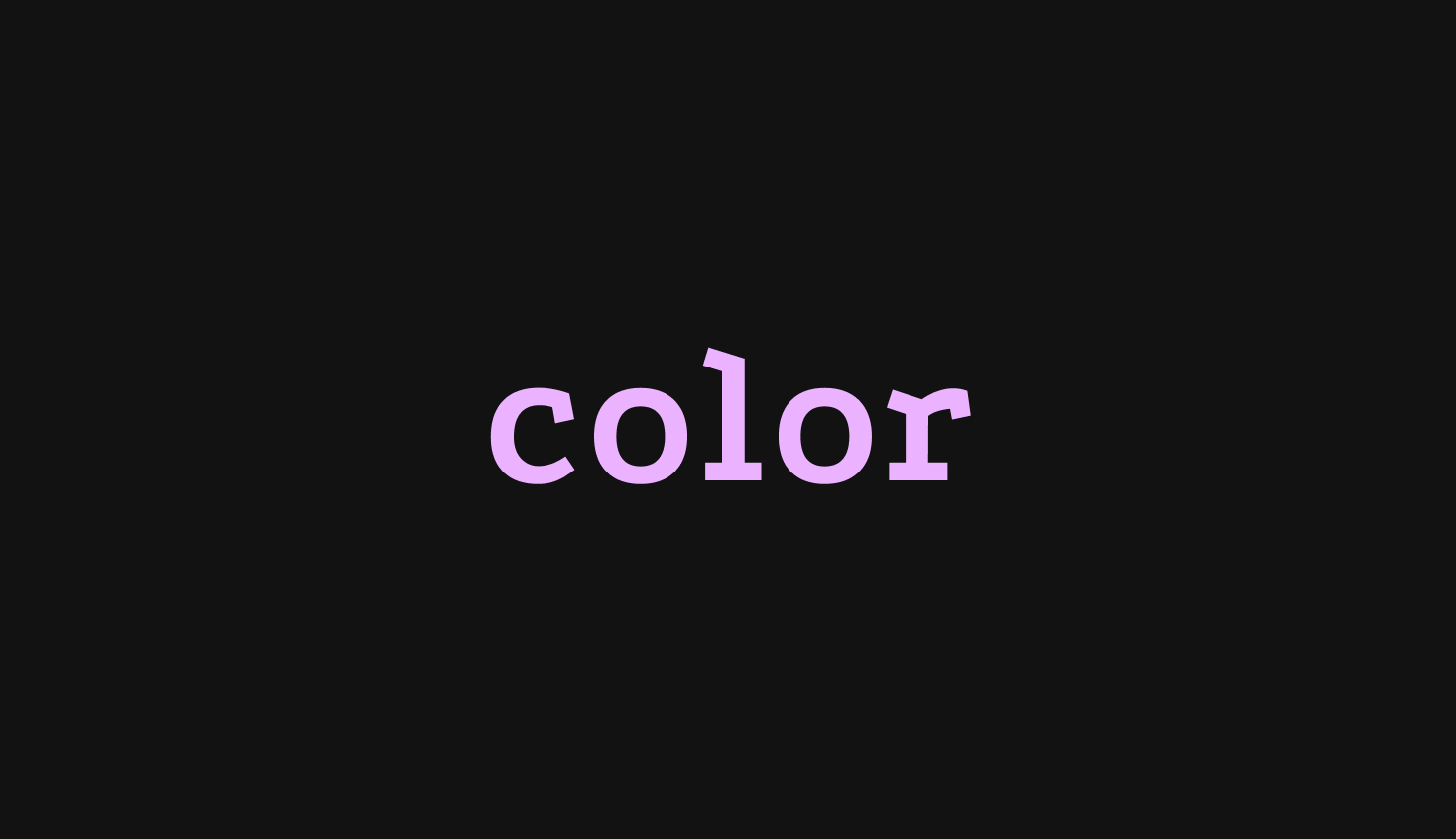 blog image color on dark