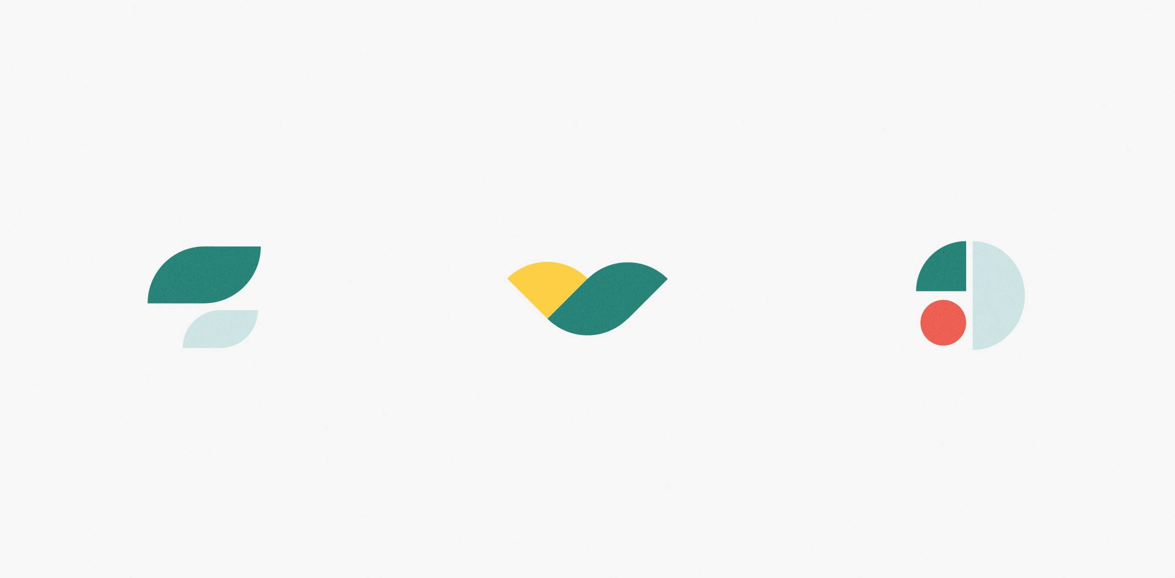 Brand assets from De Beukelaar Groep showing different types of icons.