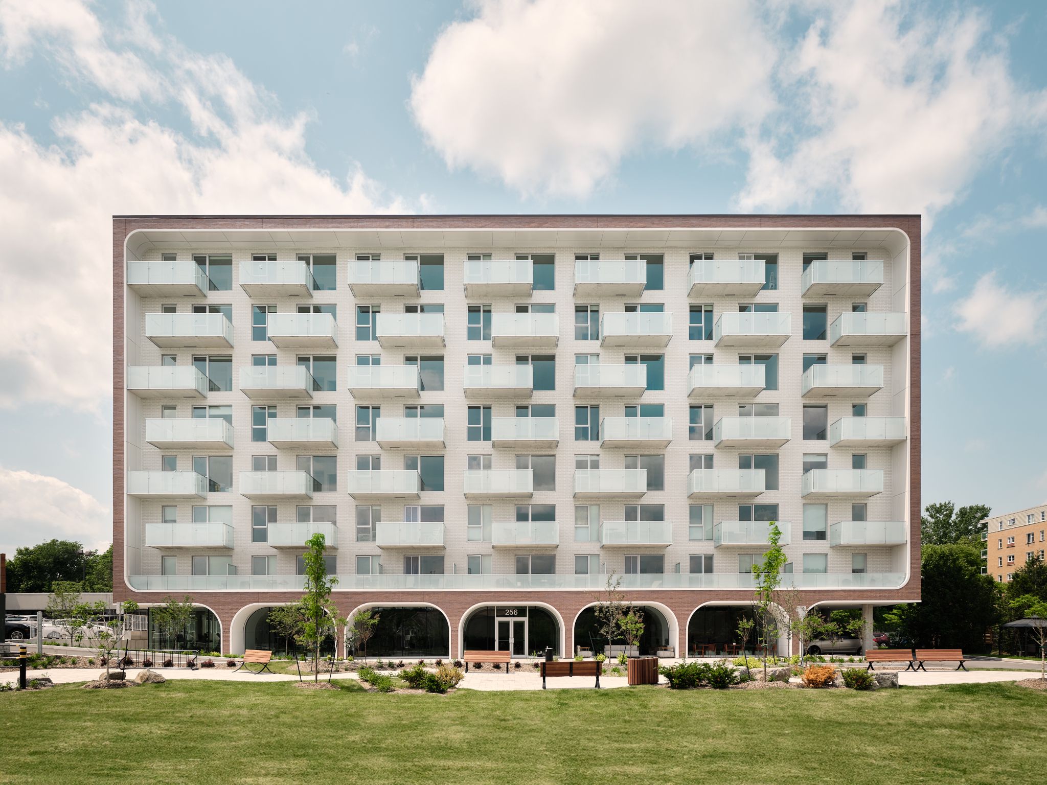 View of Residential complexes and new apartments for rent