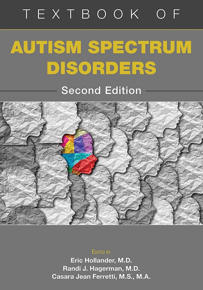 Cover of the book "Textbook of Autism Spectrum Disorders"