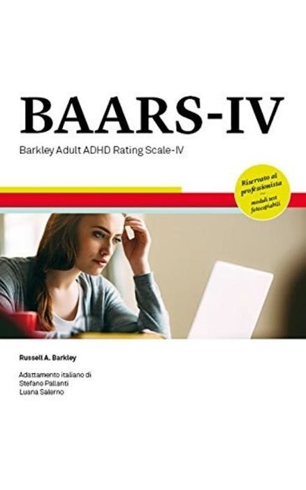 Copertina del libro "BAARS-IV. Barkley adult ADHD rating scale-IV. Ediz. a spirale"