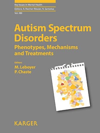 Copertina del libro "Autism Spectrum Disorders".