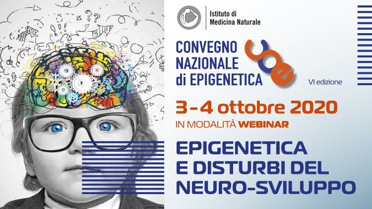 Copertina del sesto convegno nazionale di epigenetica