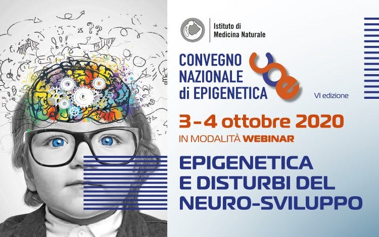 Copertina del sesto convegno nazionale di epigenetica