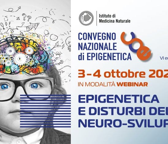 Copertina del sesto convegno nazionale di epigenetica