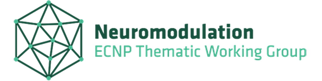 Logo verde del Neuromodulation ECNP Thematic Working Group