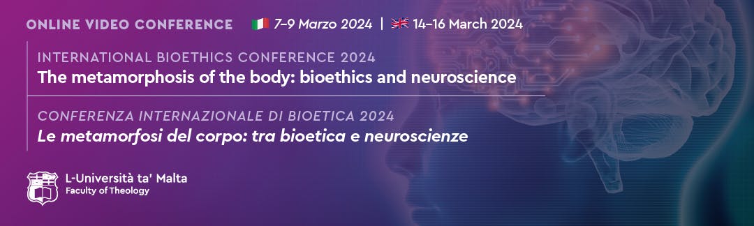 Copertina della III Conferenza Internazionale di Bioetica