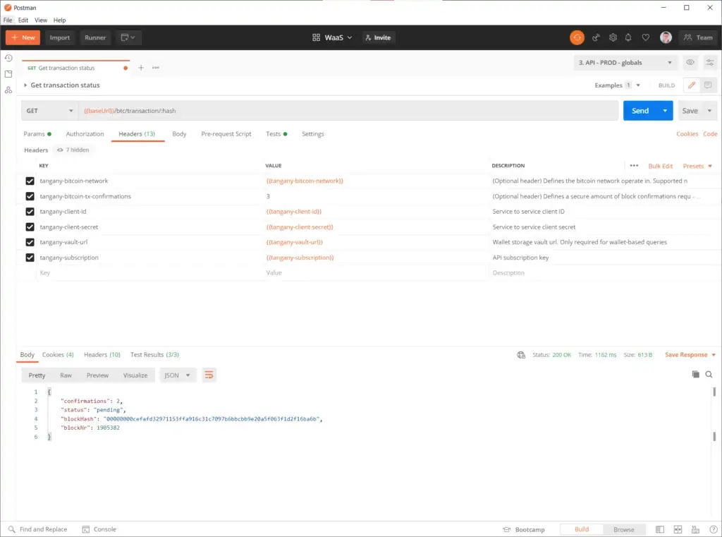 Postman Code