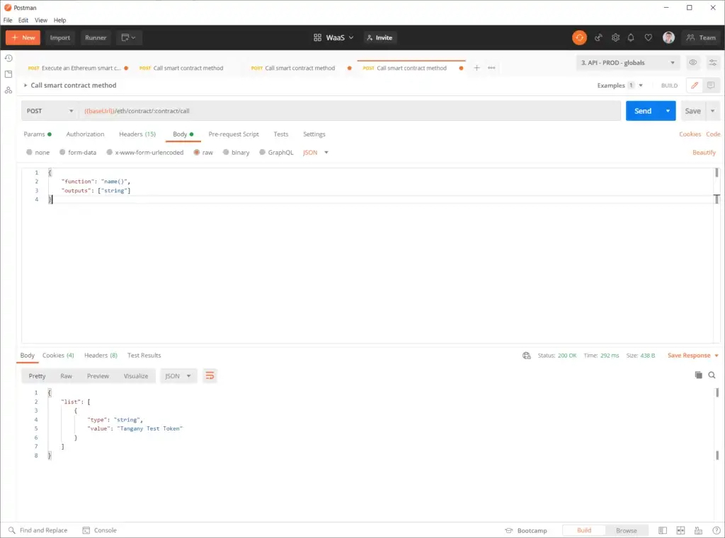 Postman Code