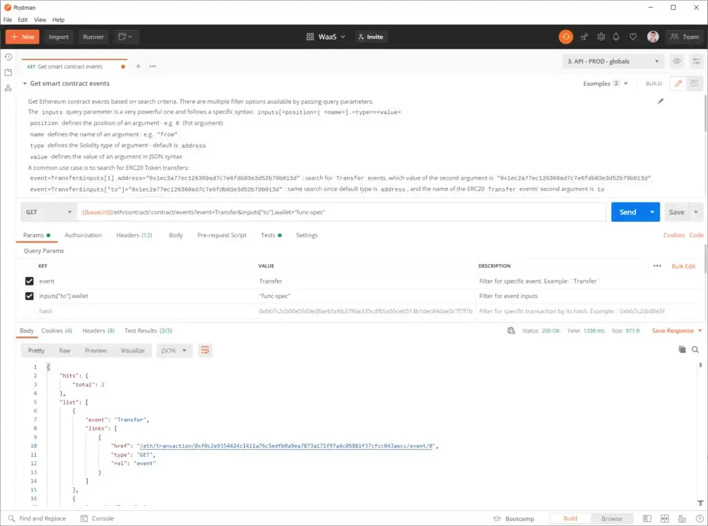 Postman Code