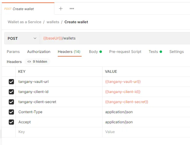 Postman Settings