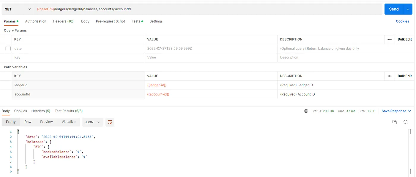 Check the bankroll account balance