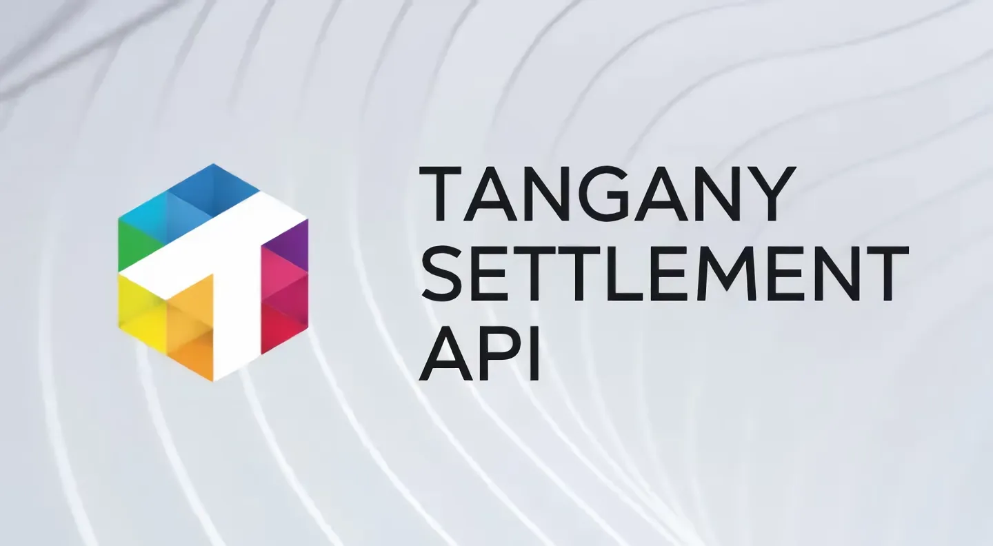 Title image of the Tangany Settlement API Tutorial