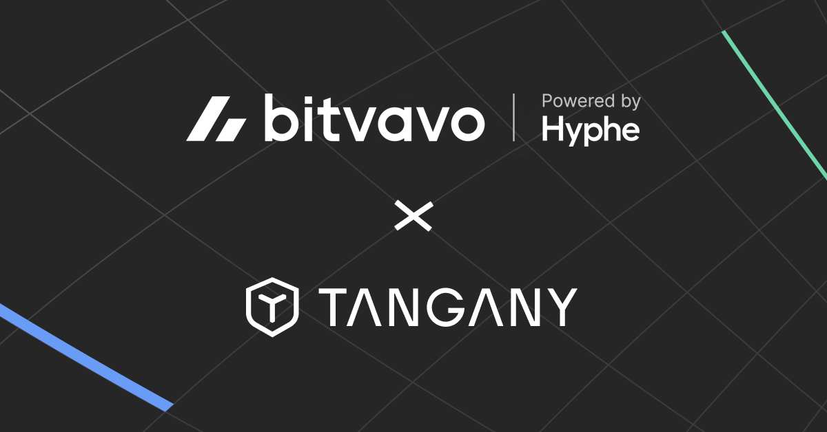 Image with logos of Tangany and Bitvavo