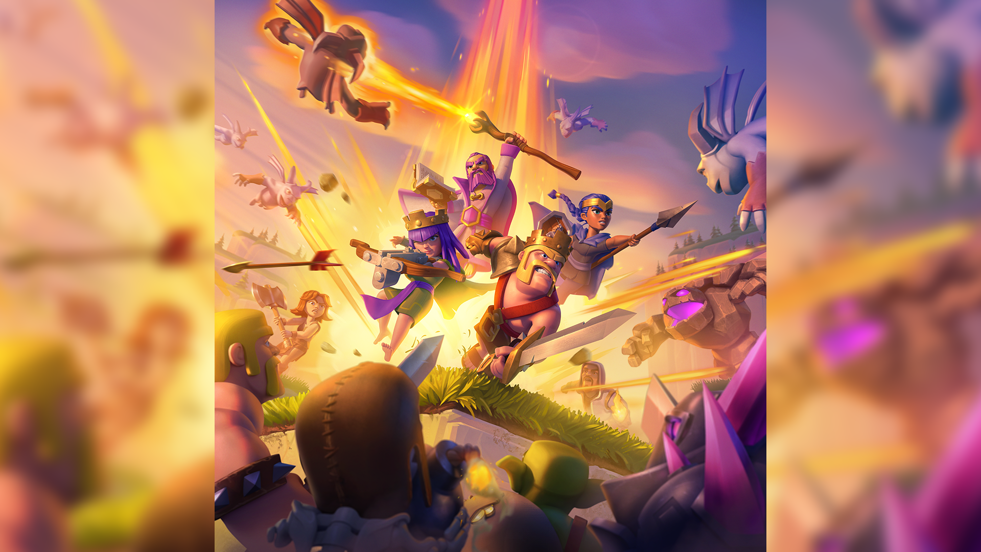 Supercell Hero Upgrade Key Art · Mooncolony