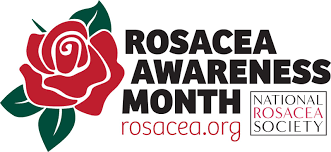 rosacea awareness month logo