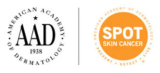 AAD skin cancer logo
