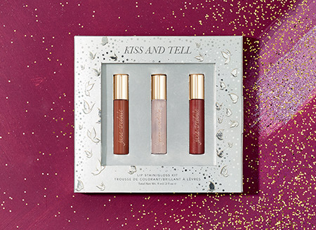 jane iredale holiday kiss and tell lipsticks