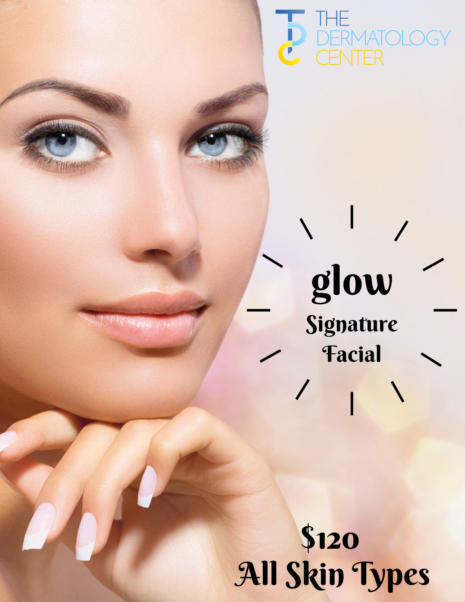 signature glow facial ad