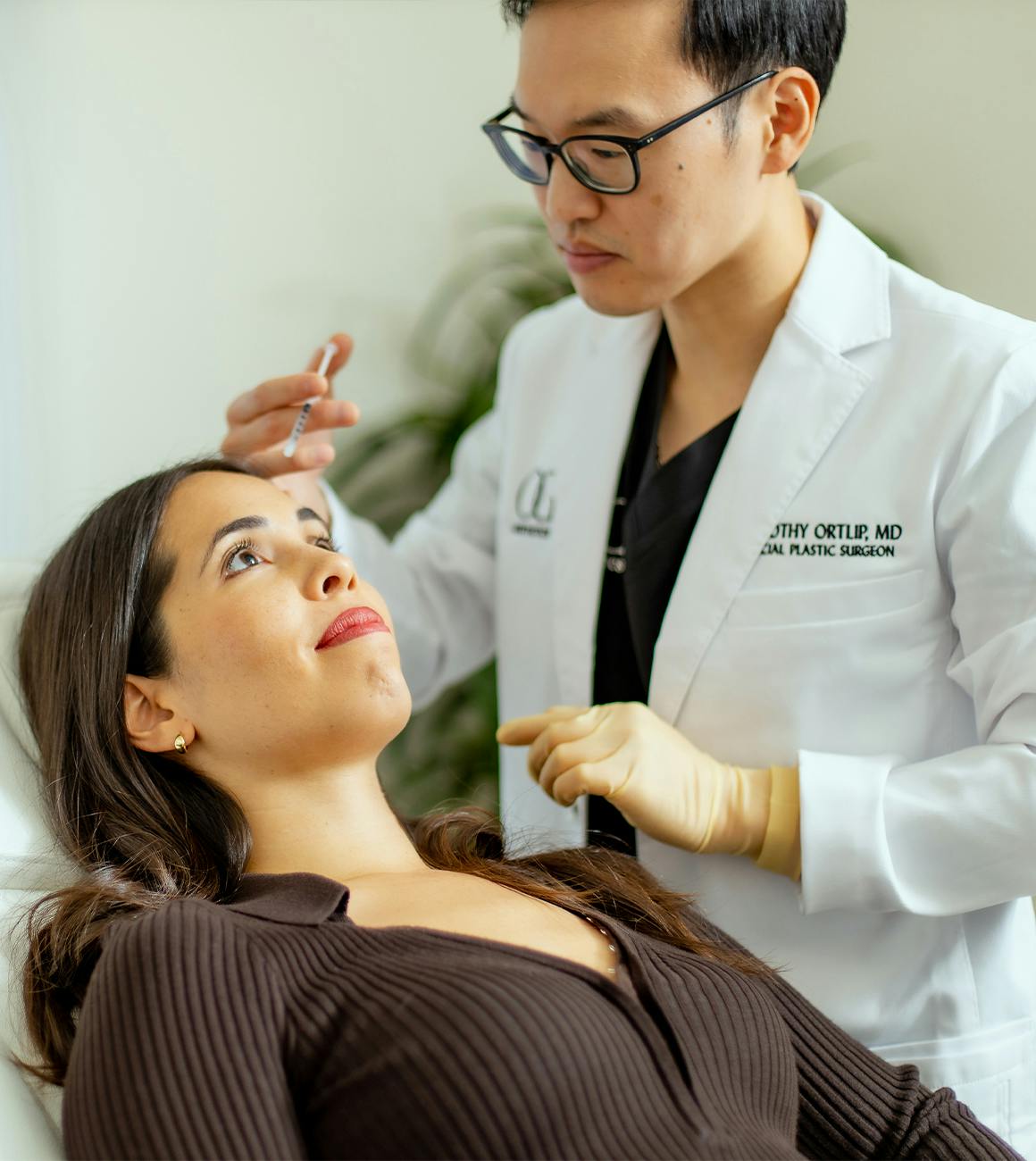 Dr. Ortlip Performing an Injection